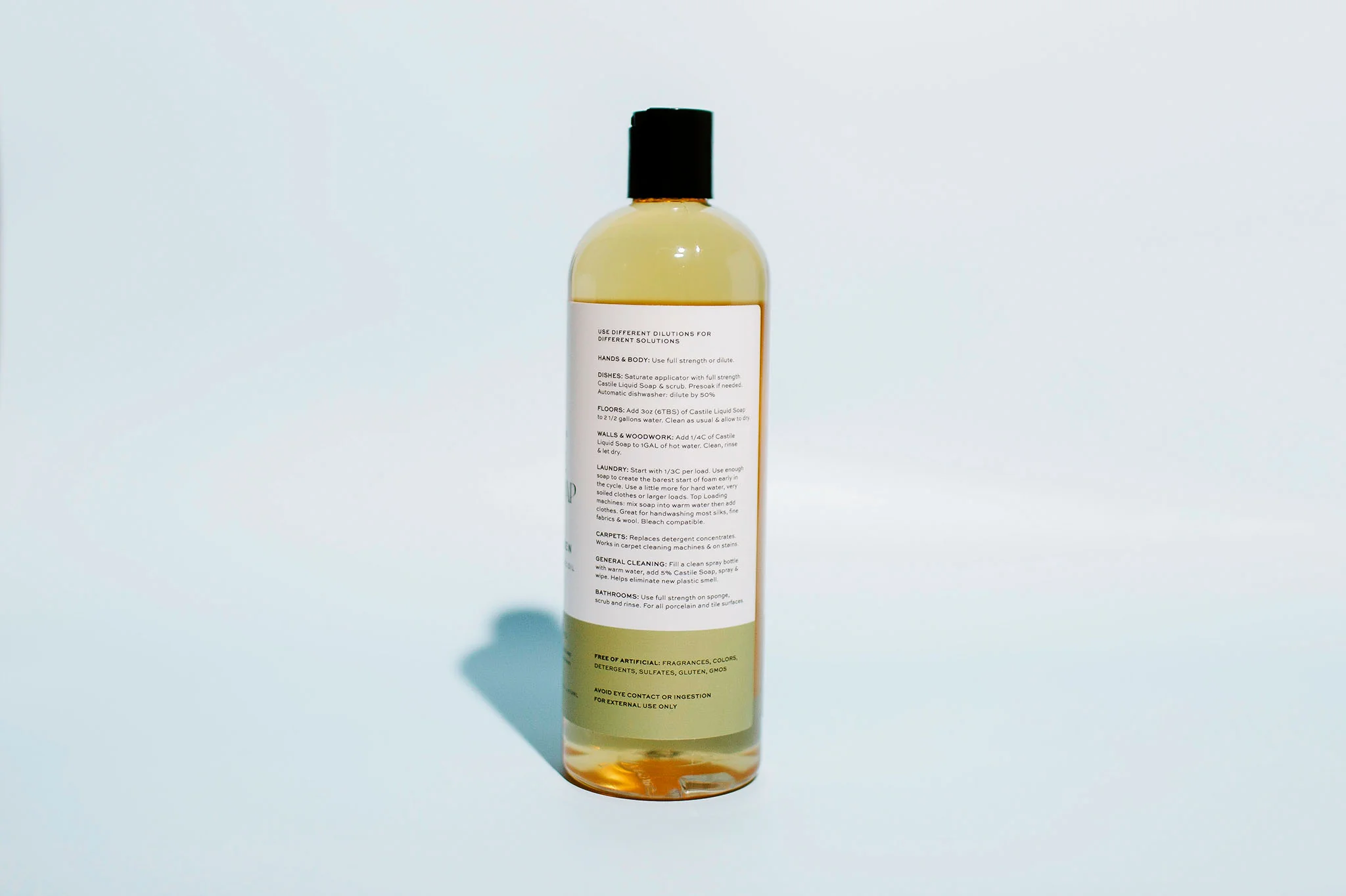Castile Liquid Soap - Made with Organic Oils - Image 4