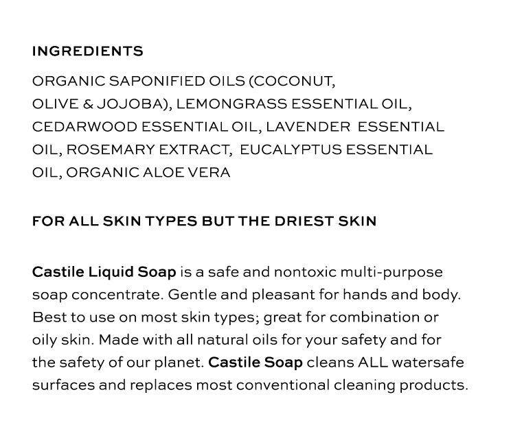 Castile Liquid Soap - Made with Organic Oils - Image 6