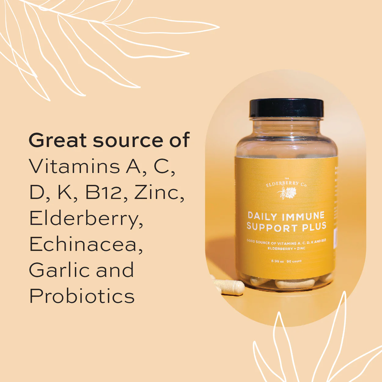 Daily Immune Support Plus Capsules - Image 3