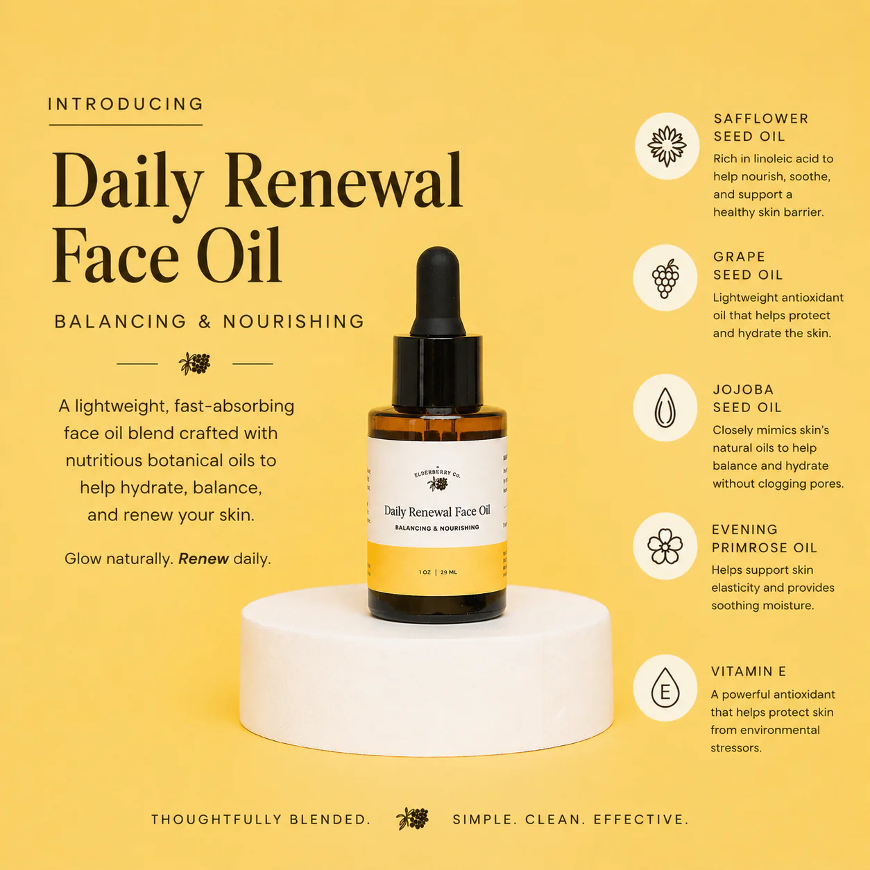 Daily Renewal Face Oil - Image 2