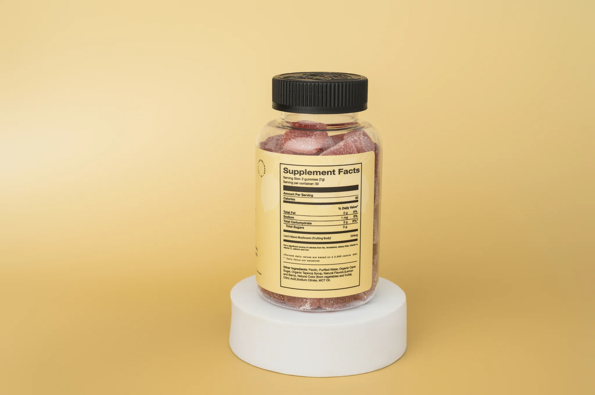 Lion’s Mane Gummies with Fruiting Body Mushroom Extract - Image 4