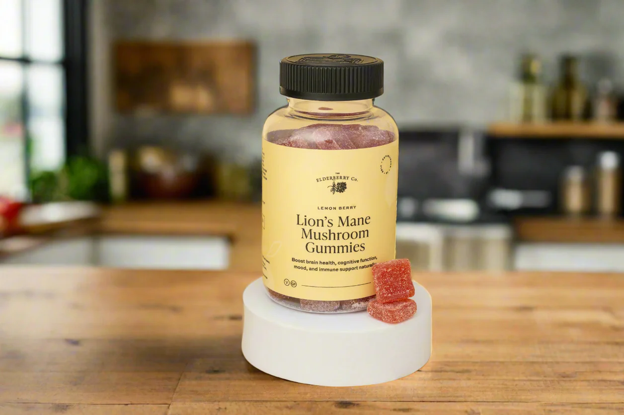 Lion’s Mane Gummies with Fruiting Body Mushroom Extract - Image 5