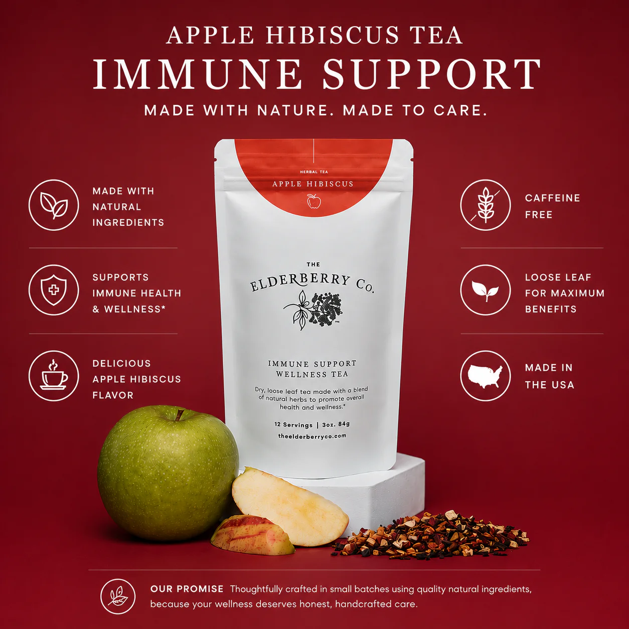 Apple Hibiscus Tea - Image 4