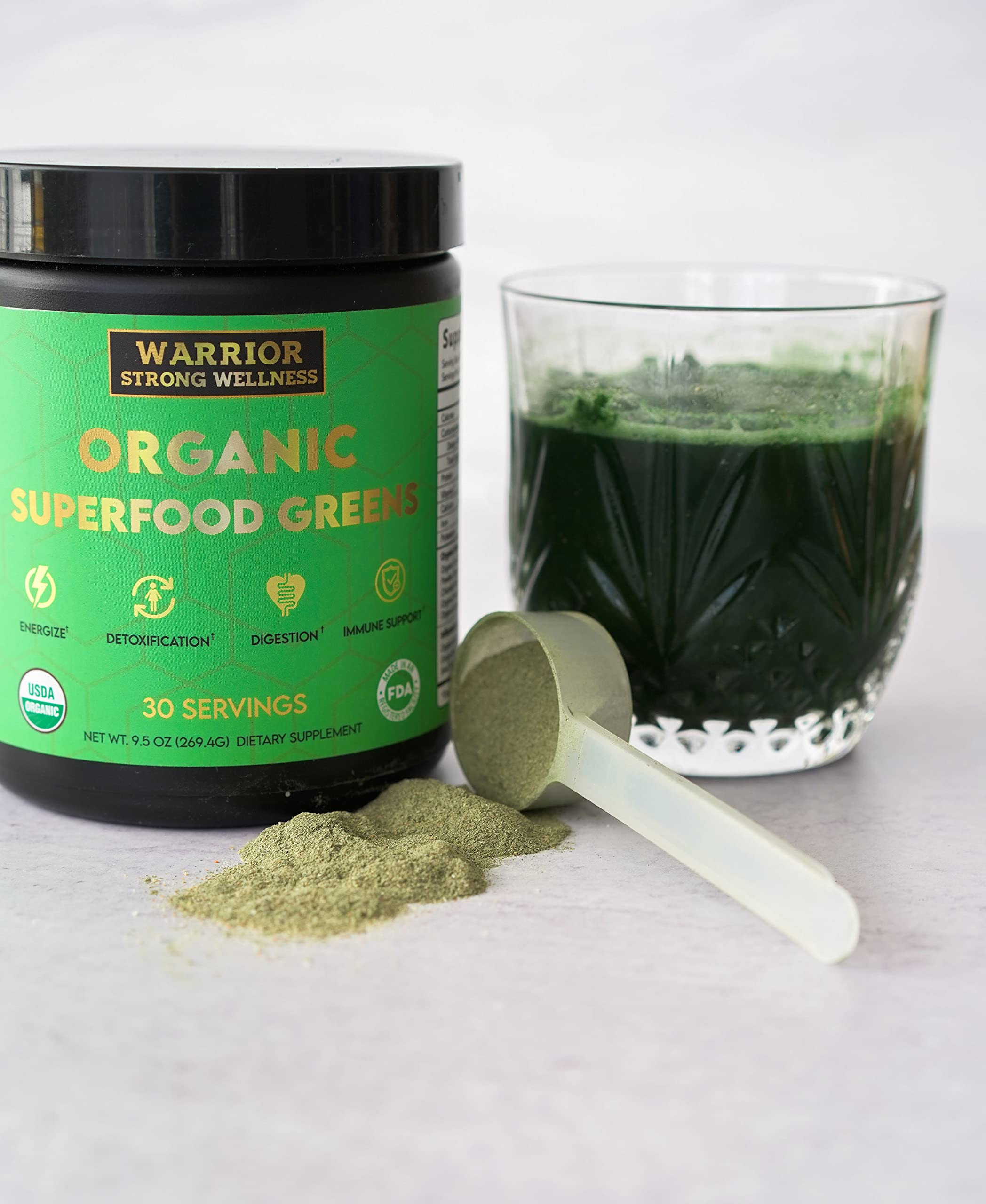 Organic Superfood Greens Powder - Image 4