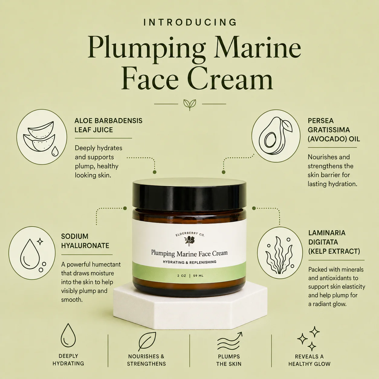 Plumping Marine Face Cream - Image 3