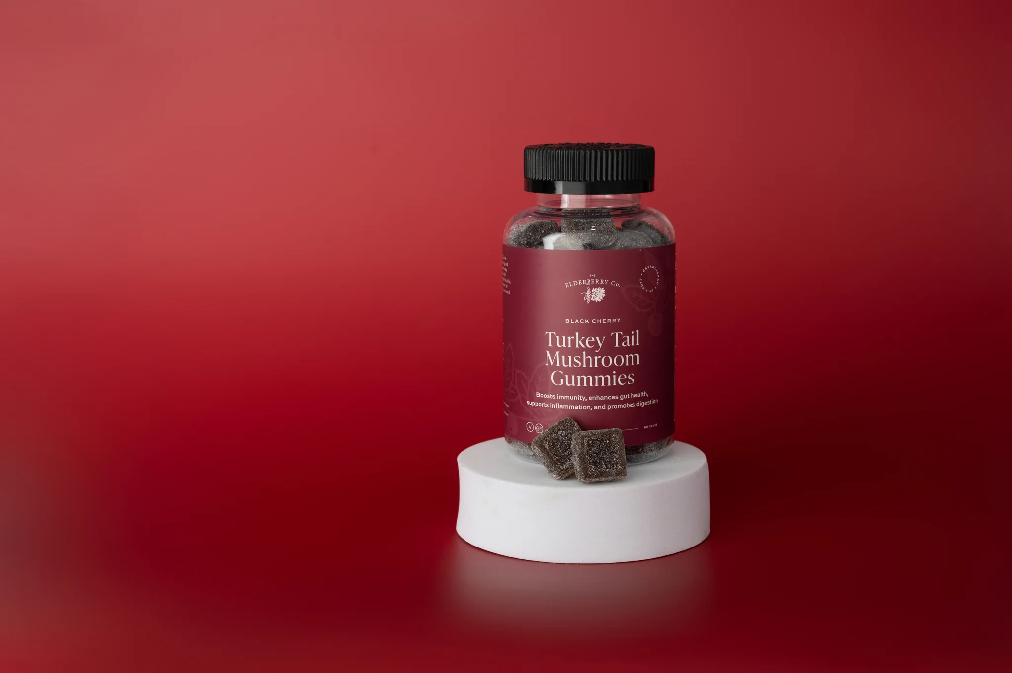Turkey Tail Mushroom Gummies with Fruiting Body Mushroom Extract - Image 6